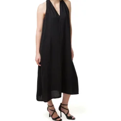 Abito lungo nero da Donna smanicato Swish Jeans