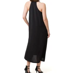 Abito lungo nero da Donna smanicato Swish Jeans