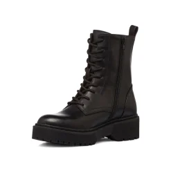 Anfibi da donna neri Lora Ferres con zip