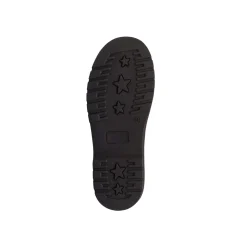 Anfibi da ragazza Le scarpe di Alice nero con glitter e dettaglio fenicottero