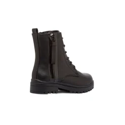 Anfibi da ragazza neri con doppia zip Le scarpe di Alice