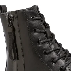 Anfibi da ragazza neri con doppia zip Le scarpe di Alice