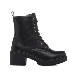 Anfibi neri da Donna con tacco 6 cm Lora Ferres
