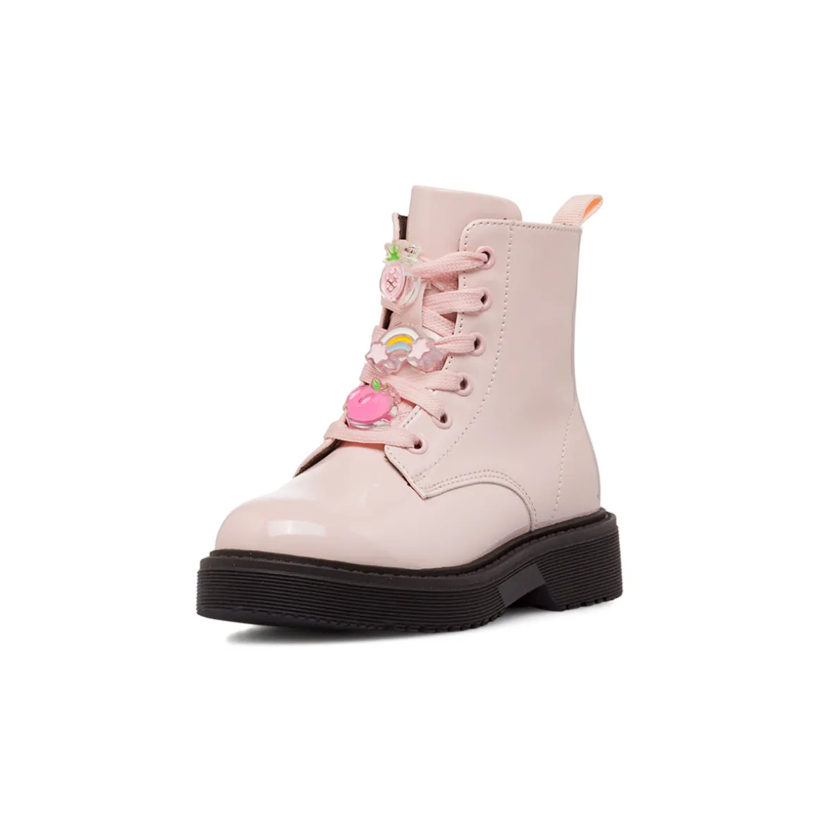 Anfibi rosa da Bambina con charms Le scarpe di Alice