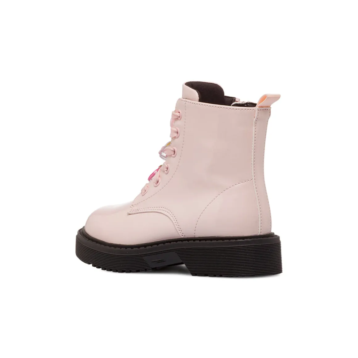 Anfibi rosa da Bambina con charms Le scarpe di Alice