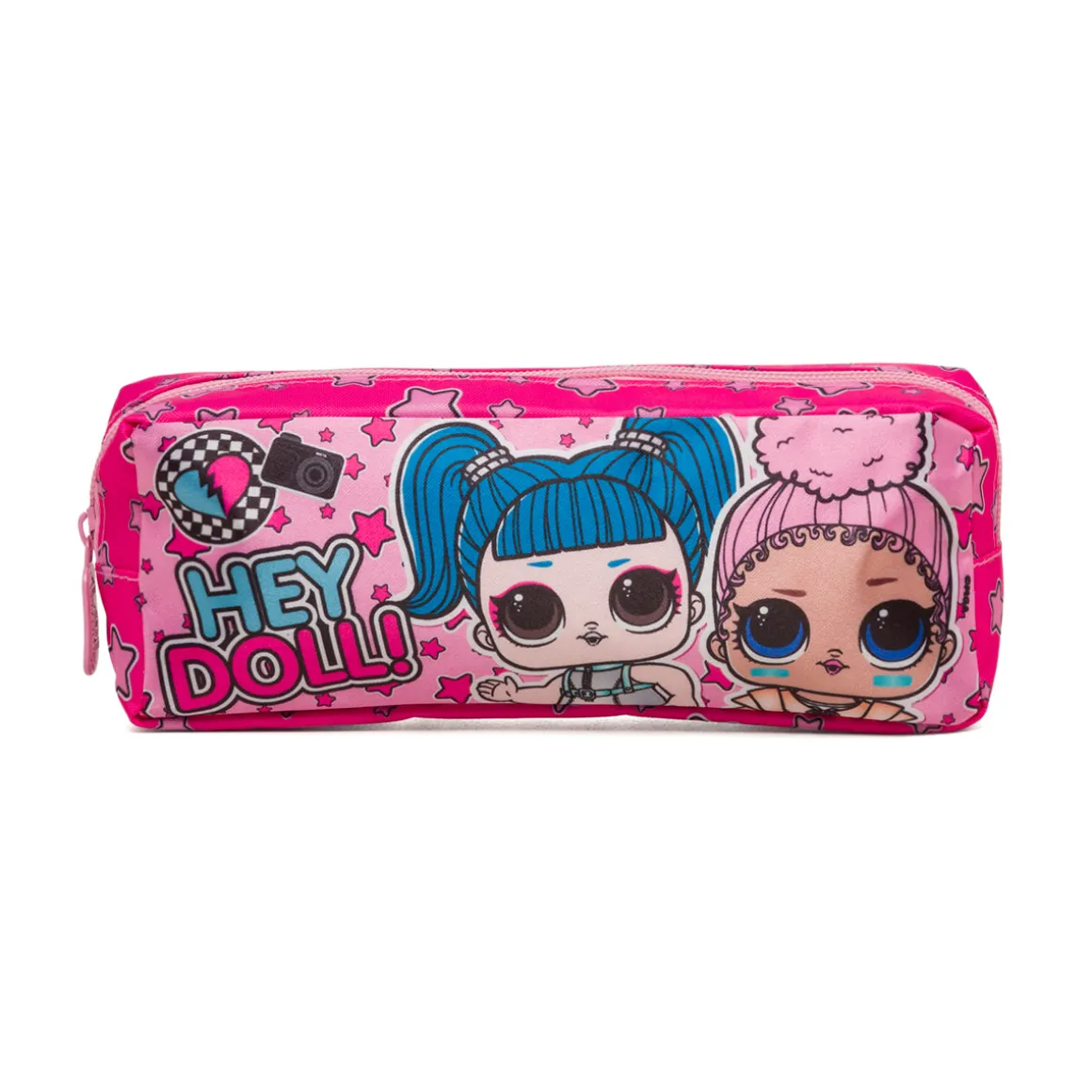 Astuccio portatutto rosa con stampa L.O.L. Surprise!