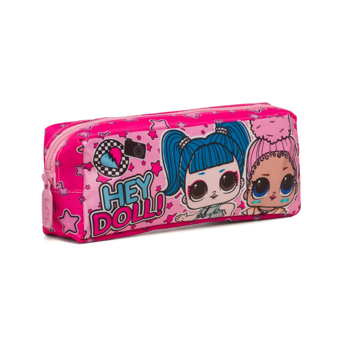 Astuccio portatutto rosa con stampa L.O.L. Surprise!