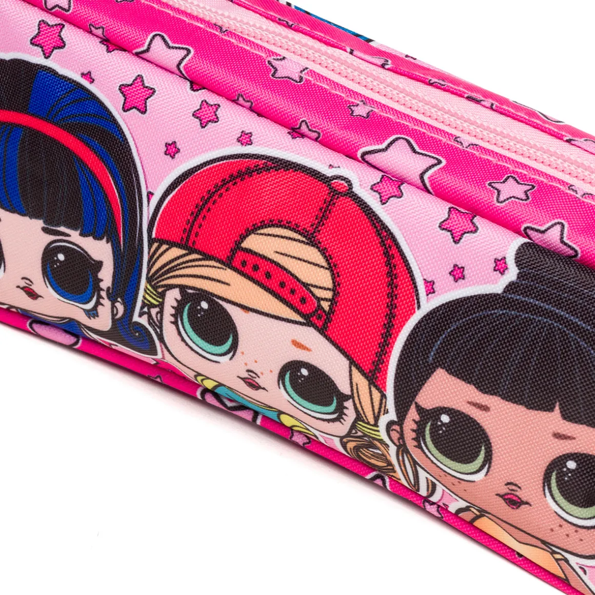 Astuccio portatutto rosa con stampa L.O.L. Surprise!