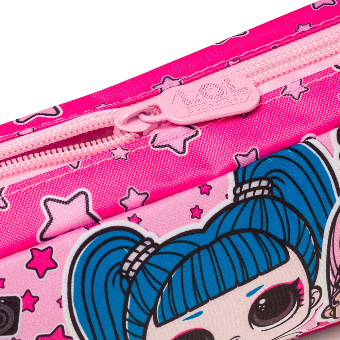 Astuccio portatutto rosa con stampa L.O.L. Surprise!