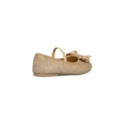 Ballerine in glitter oro da ragazza 10 Baci