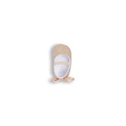 Ballerine neonata Chicco oro con glitter e fiocco in raso