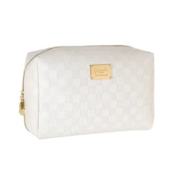 Beauty case Bianco da Donna con logo Camomilla Milano