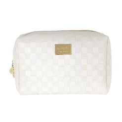 Beauty case Bianco da Donna con logo Camomilla Milano
