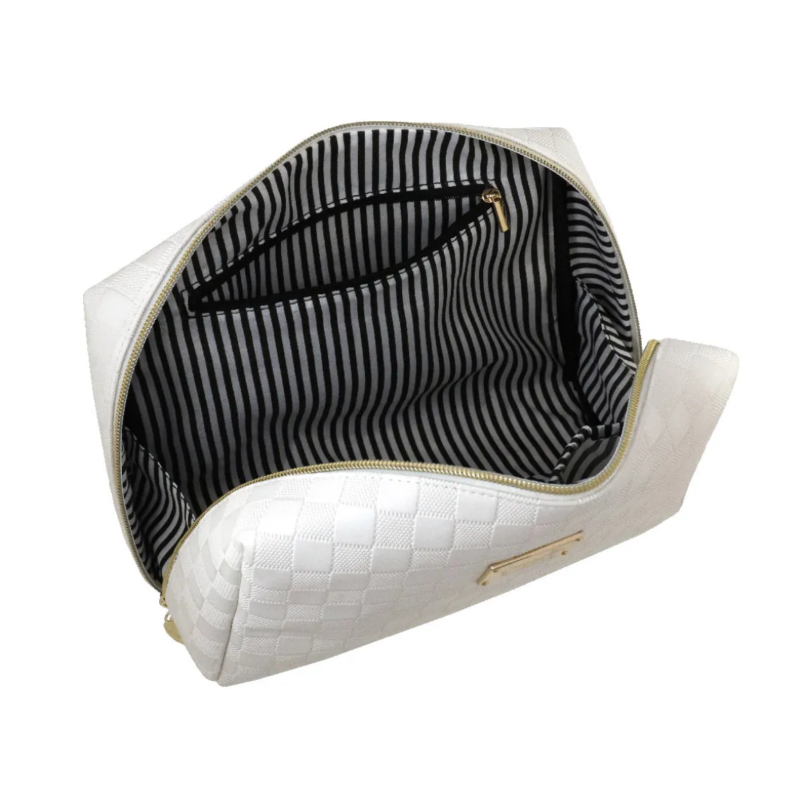 Beauty case Bianco da Donna con logo Camomilla Milano