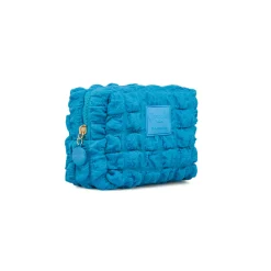 Beauty Case porta oggetti azzurro da Donna con logo Camomilla Milano