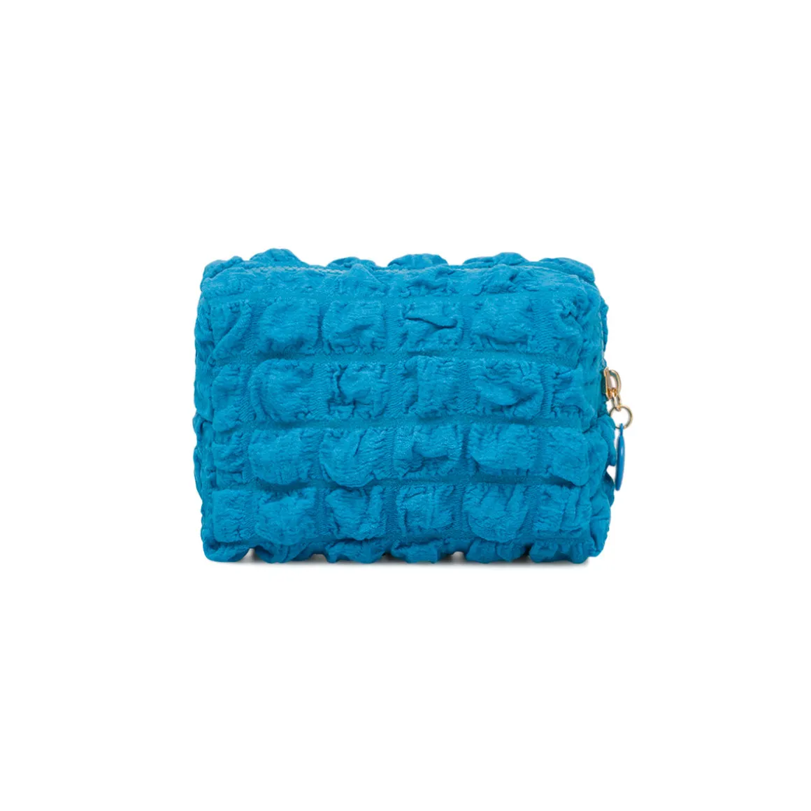 Beauty Case porta oggetti azzurro da Donna con logo Camomilla Milano