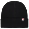 Berretto nero da uomo con logo Ducati Corse