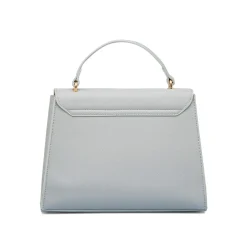 Borsa a mano azzurra da Donna con targhetta logo Lora Ferres