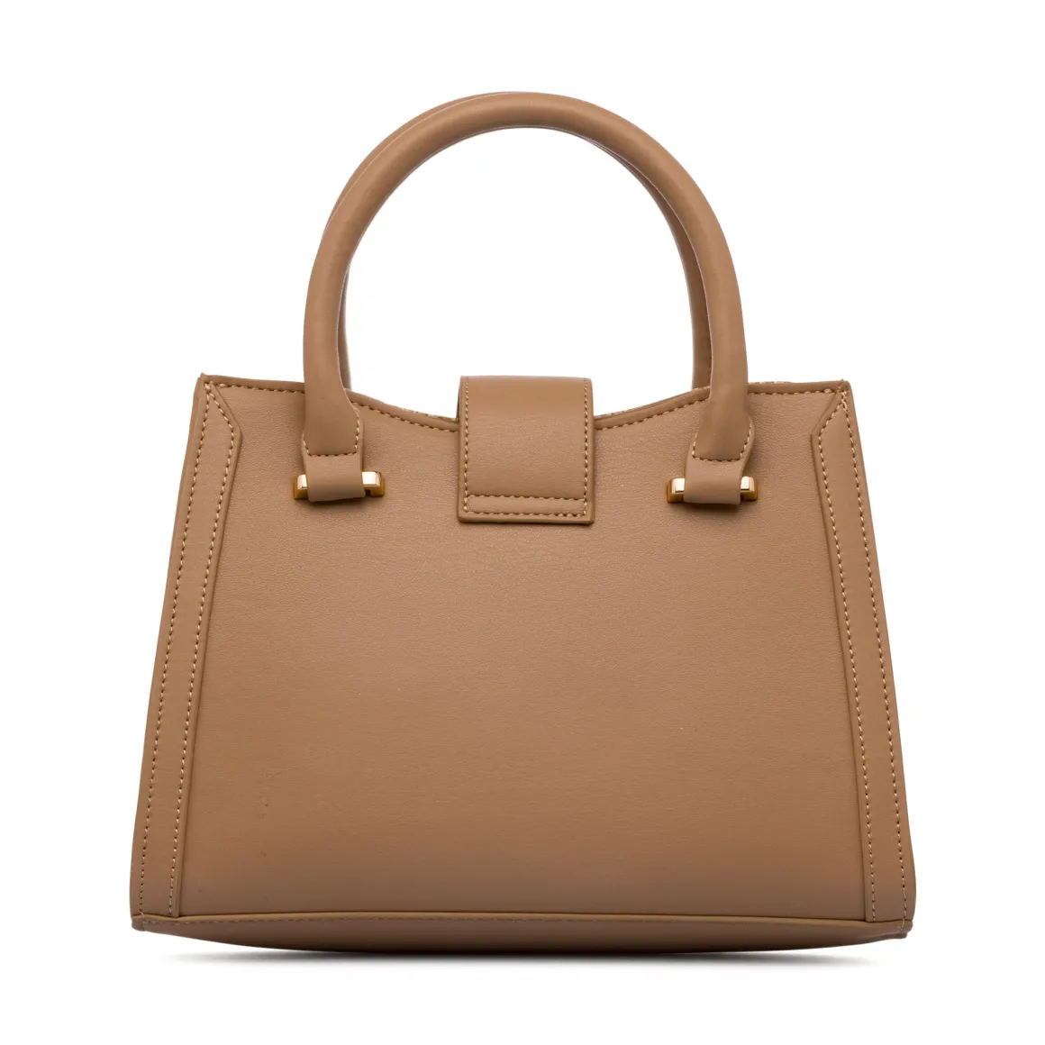 Borsa a mano beige da Donna con dettaglio effetto rafia Lora Ferres