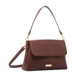 Borsa a mano marrone da Donna con logo Lora Ferres