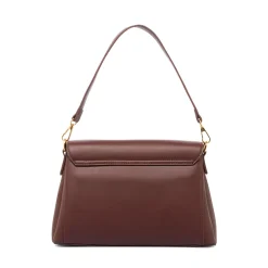 Borsa a mano marrone da Donna con logo Lora Ferres