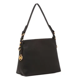 Borsa a mano nera da Donna con ciondolo Lumberjack