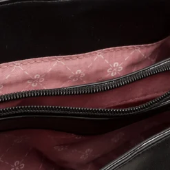 Borsa a mano nera da donna con logo Carrera Jeans