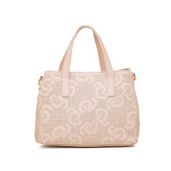 Borsa a mano rosa da Donna con tracolla e dettagli traforati Carrera Jeans