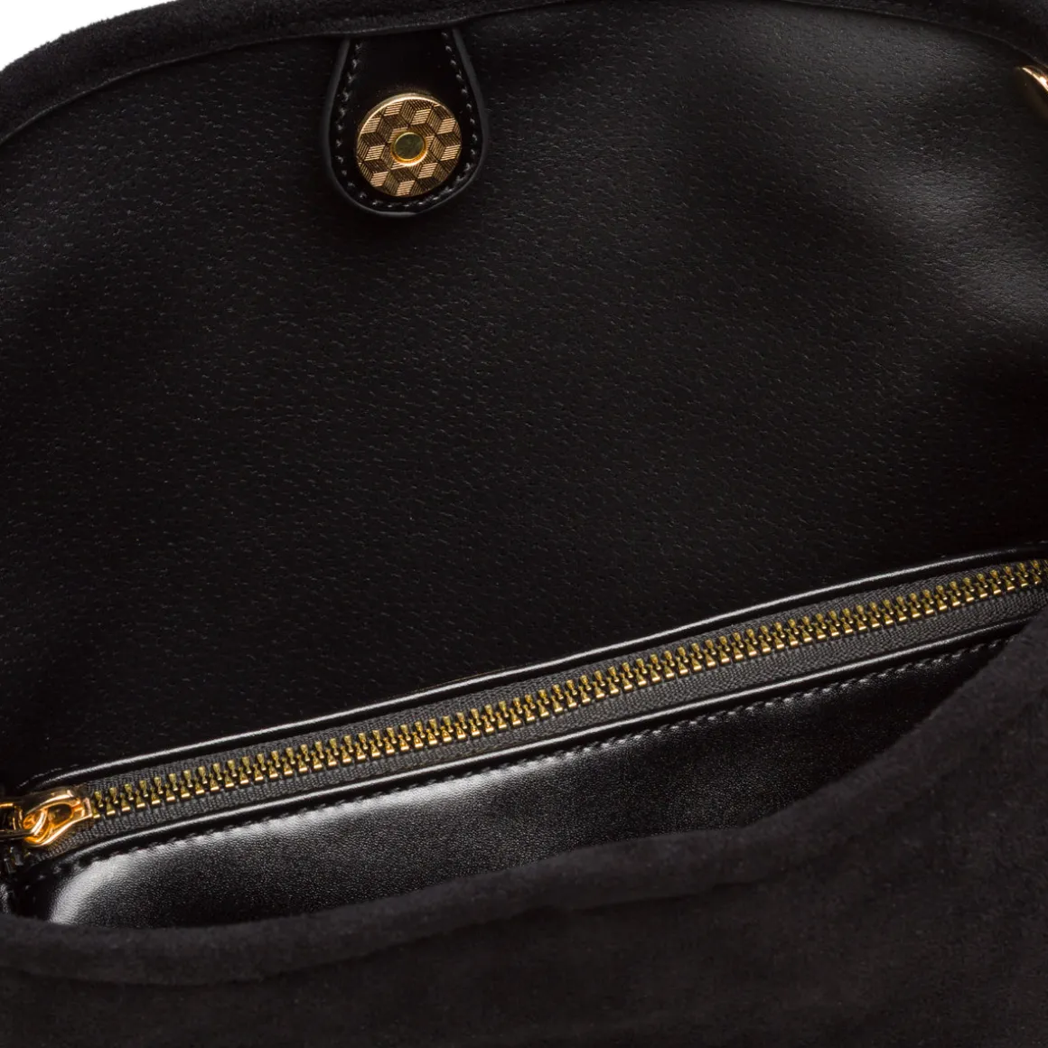 Borsa a secchiello nera da Donna con logo Lora Ferres