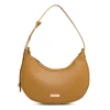 Borsa a spalla Beige da Donna con logo in metallo Lora Ferres