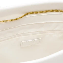 Borsa a spalla bianca da Donna con dettaglio zip Swish Jeans