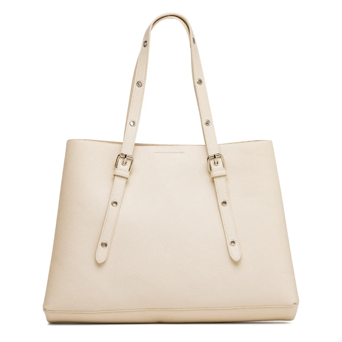 Borsa a spalla bianco off-white da Donna con portafoglio Lora Ferres