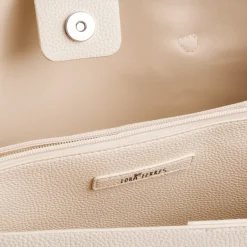 Borsa a spalla bianco off-white da Donna con portafoglio Lora Ferres