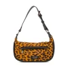 Borsa a Spalla da Donna con Stampa Animalier Swish Jeans