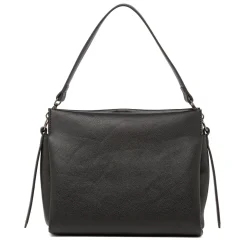 Borsa a Spalla da Donna Nera con Tracolla Regolabile Lora Ferres