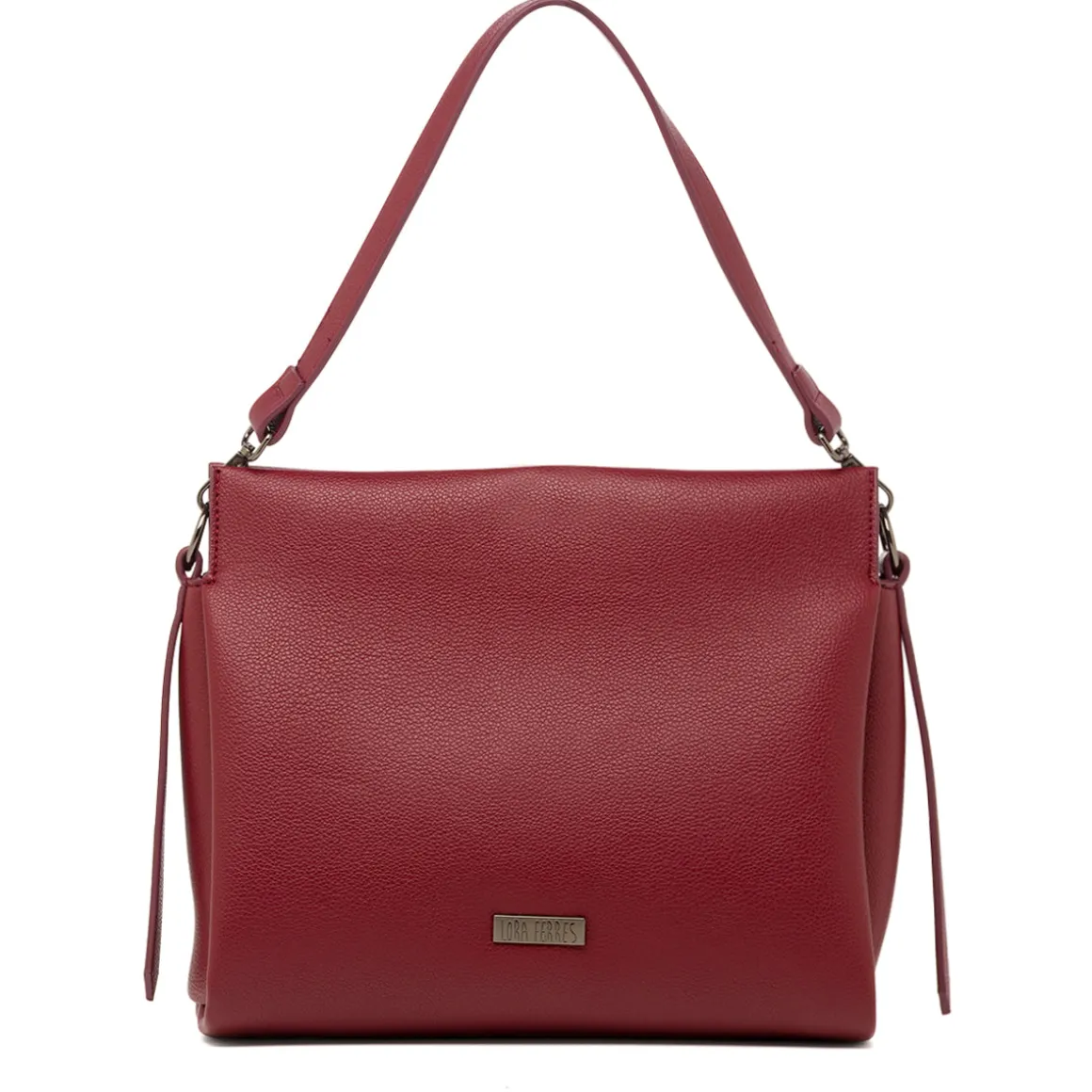 Borsa a Spalla da Donna Rossa con Tracolla Regolabile Lora Ferres