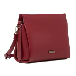 Borsa a Spalla da Donna Rossa con Tracolla Regolabile Lora Ferres