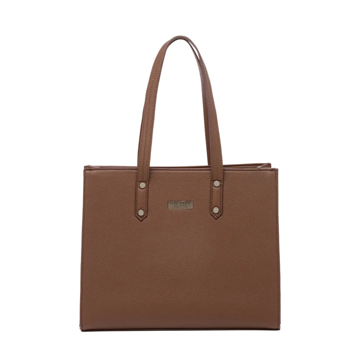 Borsa a spalla marrone da Donna con tracolla rimovibile Lora Ferres