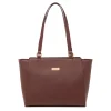 Borsa a spalla marrone da Donna con portamonete Lora Ferres