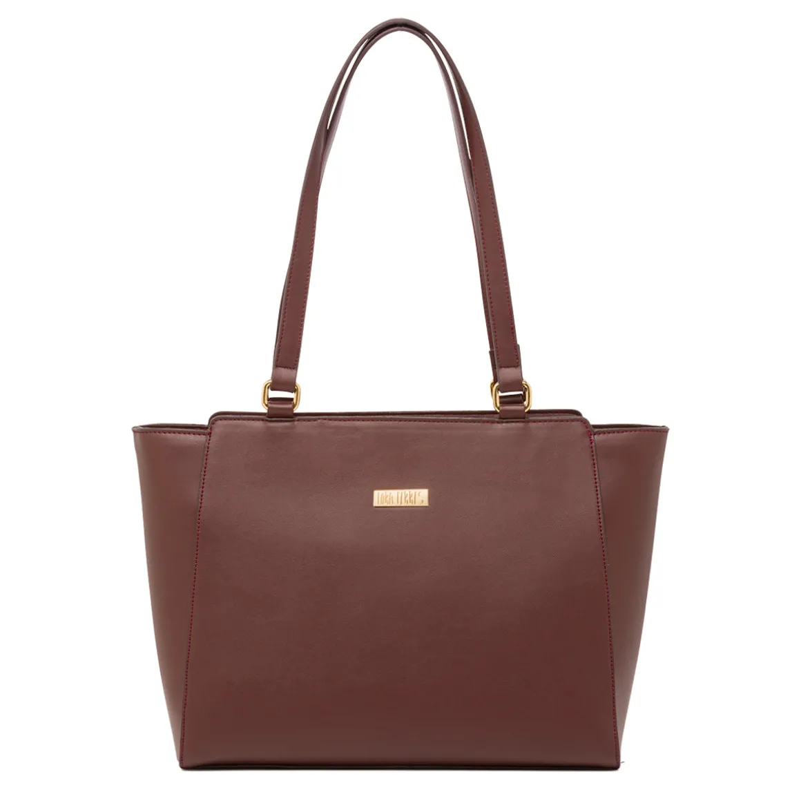 Borsa a spalla marrone da Donna con portamonete Lora Ferres