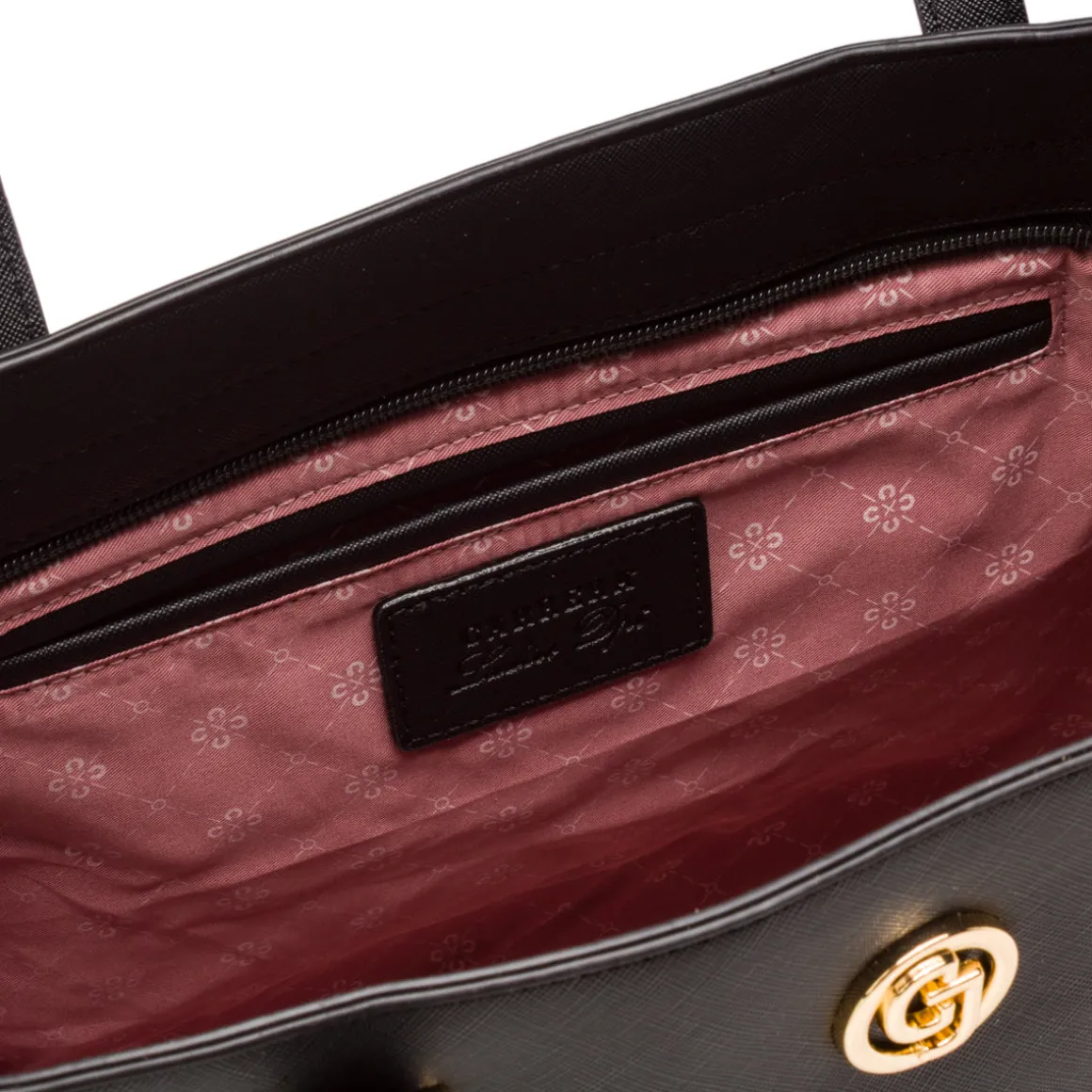 Borsa a spalla nera da Donna con logo Carrera