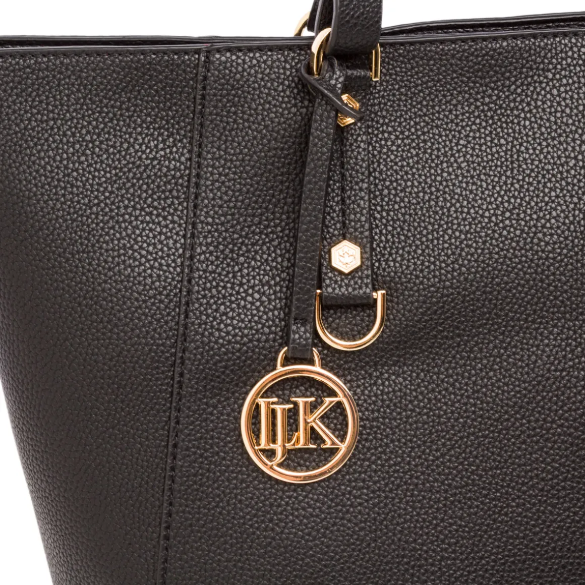 Borsa a spalla nera da Donna con logo Lumberjack