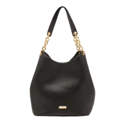 Borsa a spalla nera da Donna con catena Lora Ferres