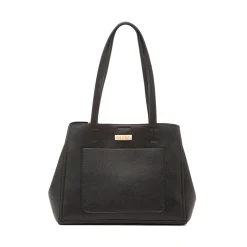 Borsa a spalla nera da Donna con portafoglio Lora Ferres