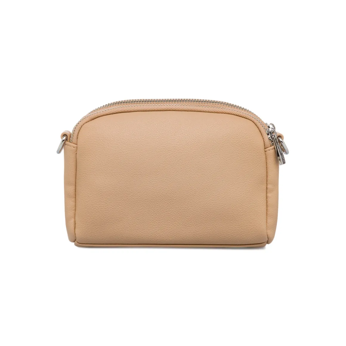 Borsa a tracolla beige da donna con doppio scomparto Lora Ferres