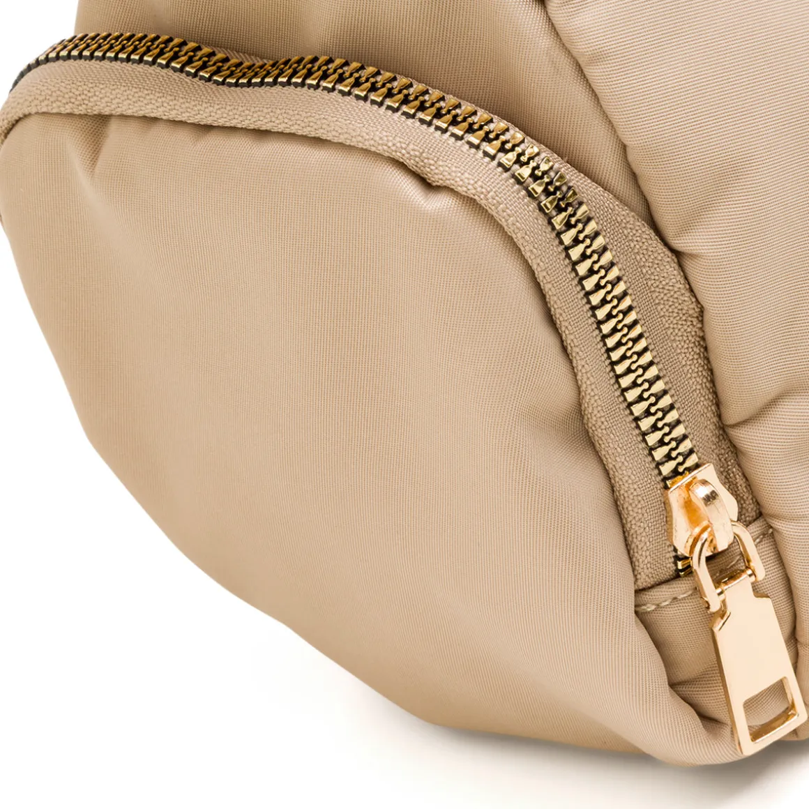 Borsa a tracolla beige da Donna in tessuto lucido con logo Swish Jeans