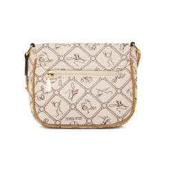 Borsa a tracolla Bianca da Donna con stampa all over Giulia Pieralli