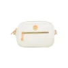 Borsa a Tracolla Bianca da Donna con logo dorato Carrera Jeans