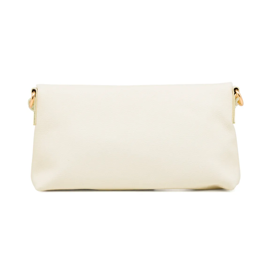 Borsa a Tracolla Bianca da Donna con catena e logo Swish Jeans