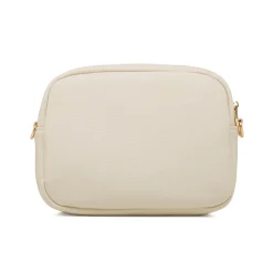 Borsa a tracolla bianco off-white da Donna con dettagli dorati Enrico Coveri